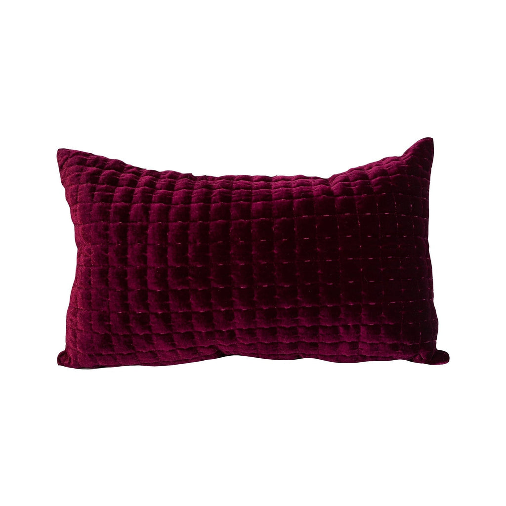 Layla Quilted Velvet Cushion 2PC