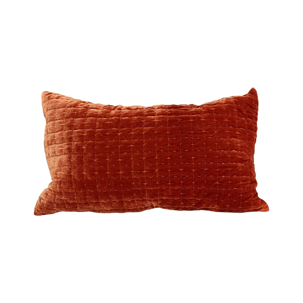 Layla Quilted Velvet Cushion 2PC