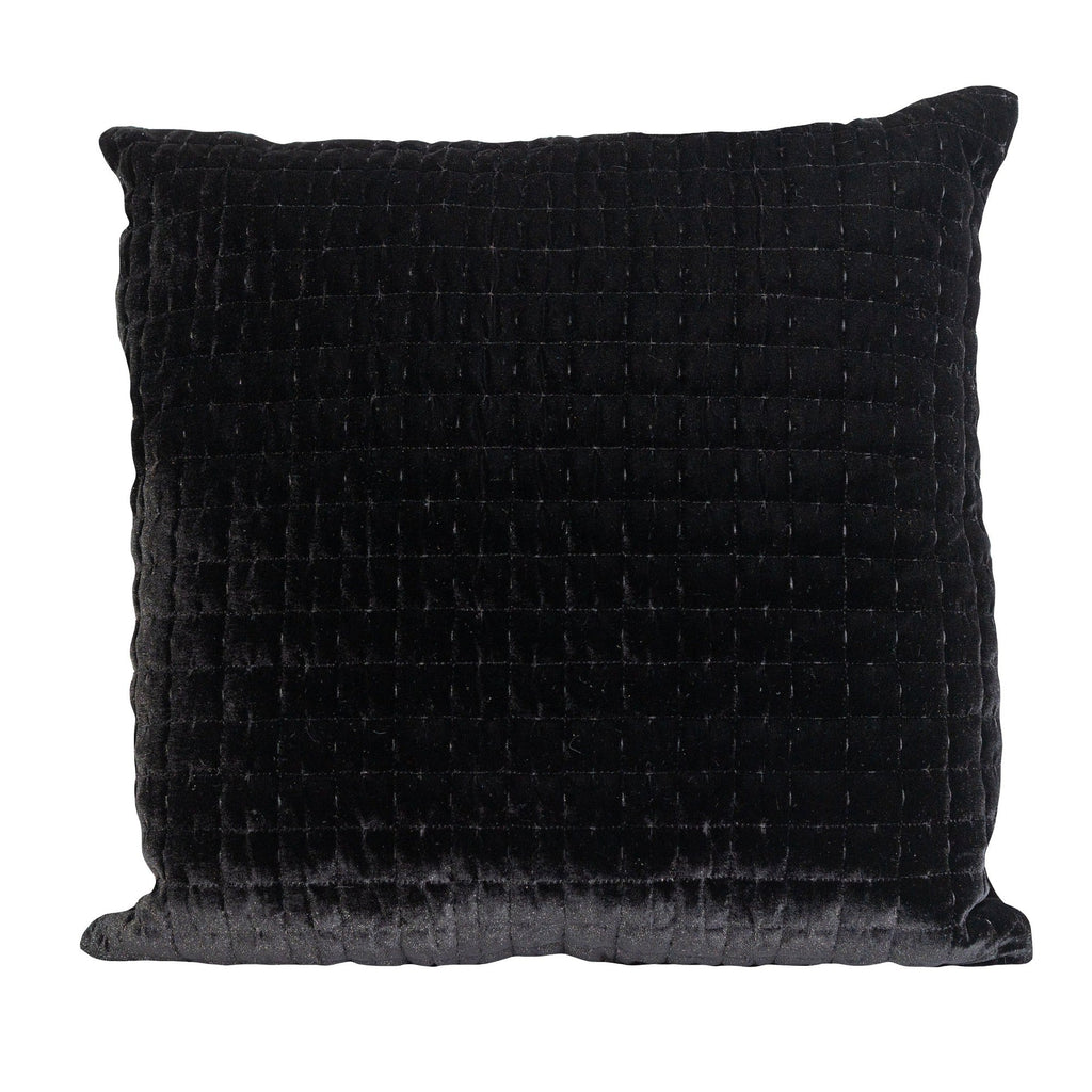 Layla Quilted Velvet Cushion 2PC