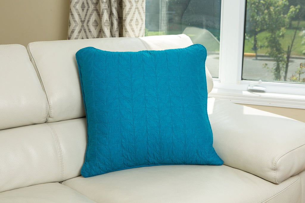 LEAF SOLID Euro Sham 2PC