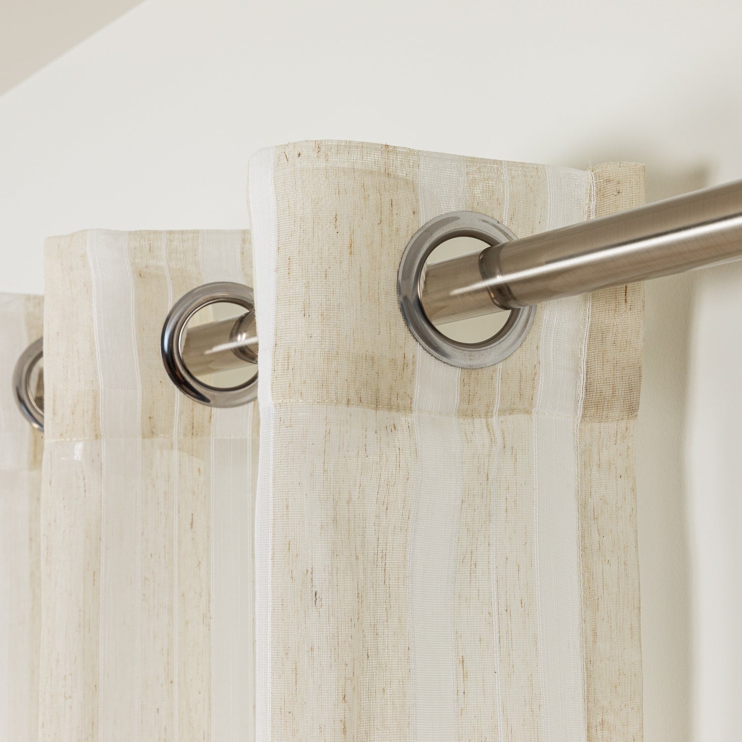 Madison Striped Sheer 2PC