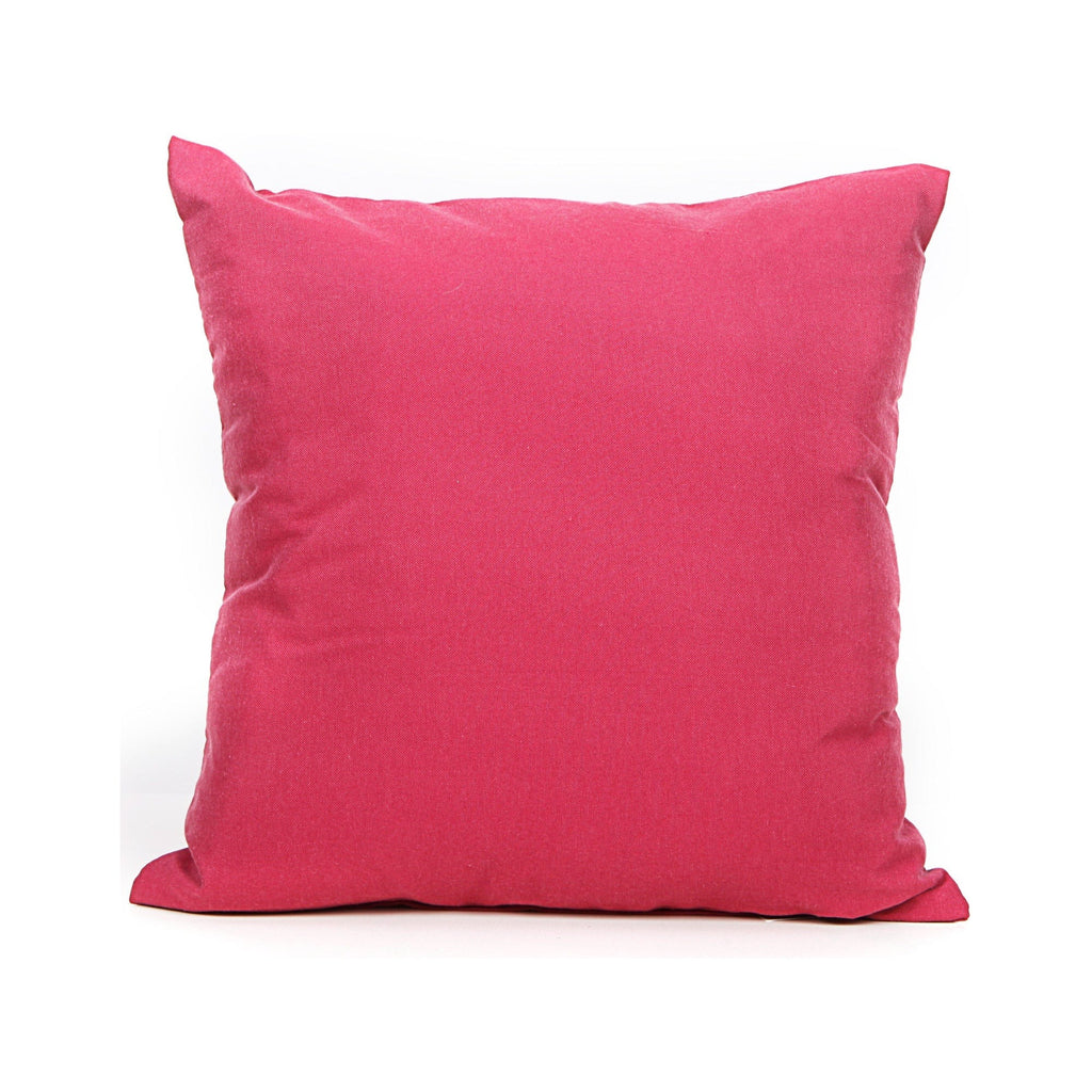 Pink pillow on a white background