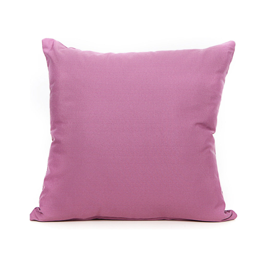 Purple pillow on a white background