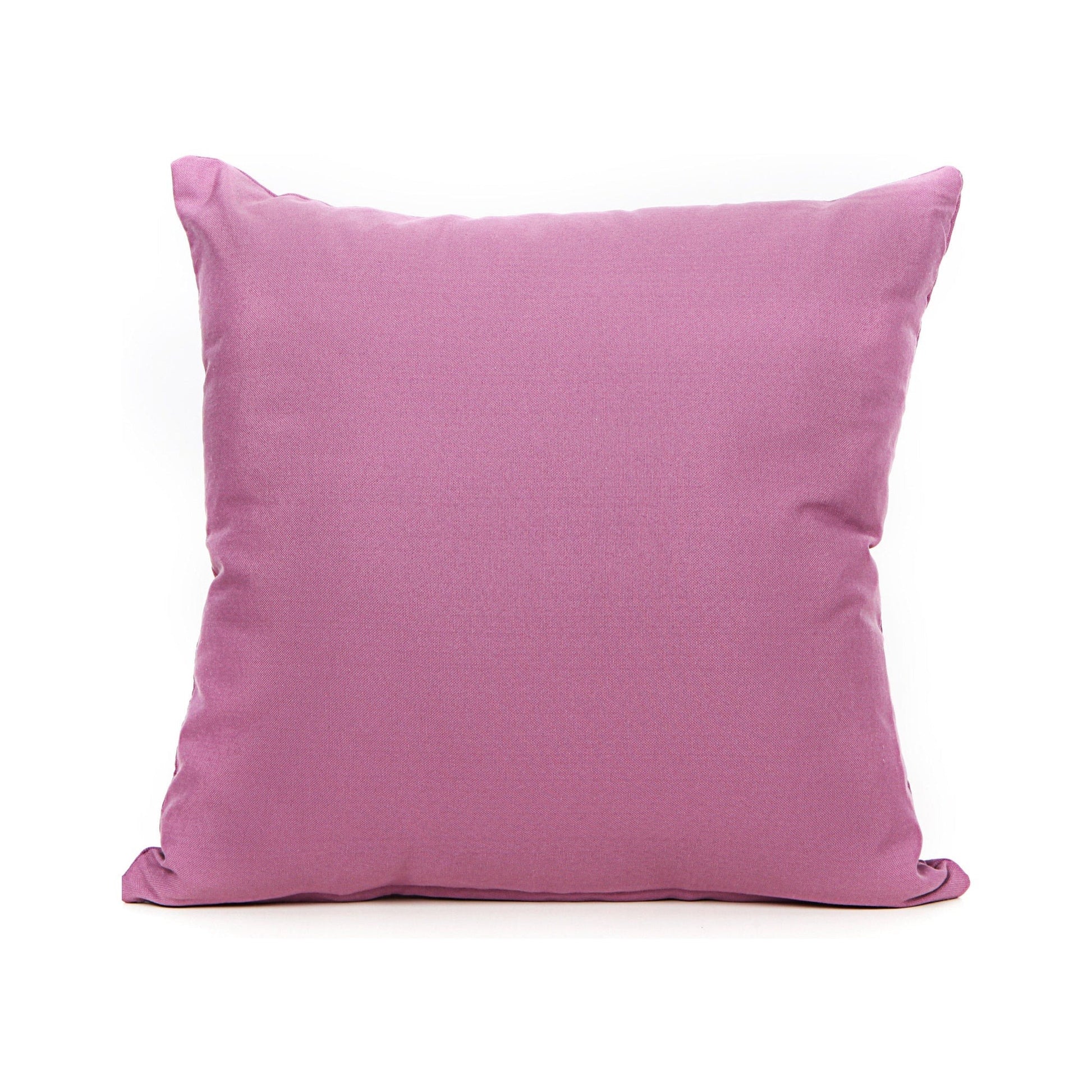 Purple pillow on a white background