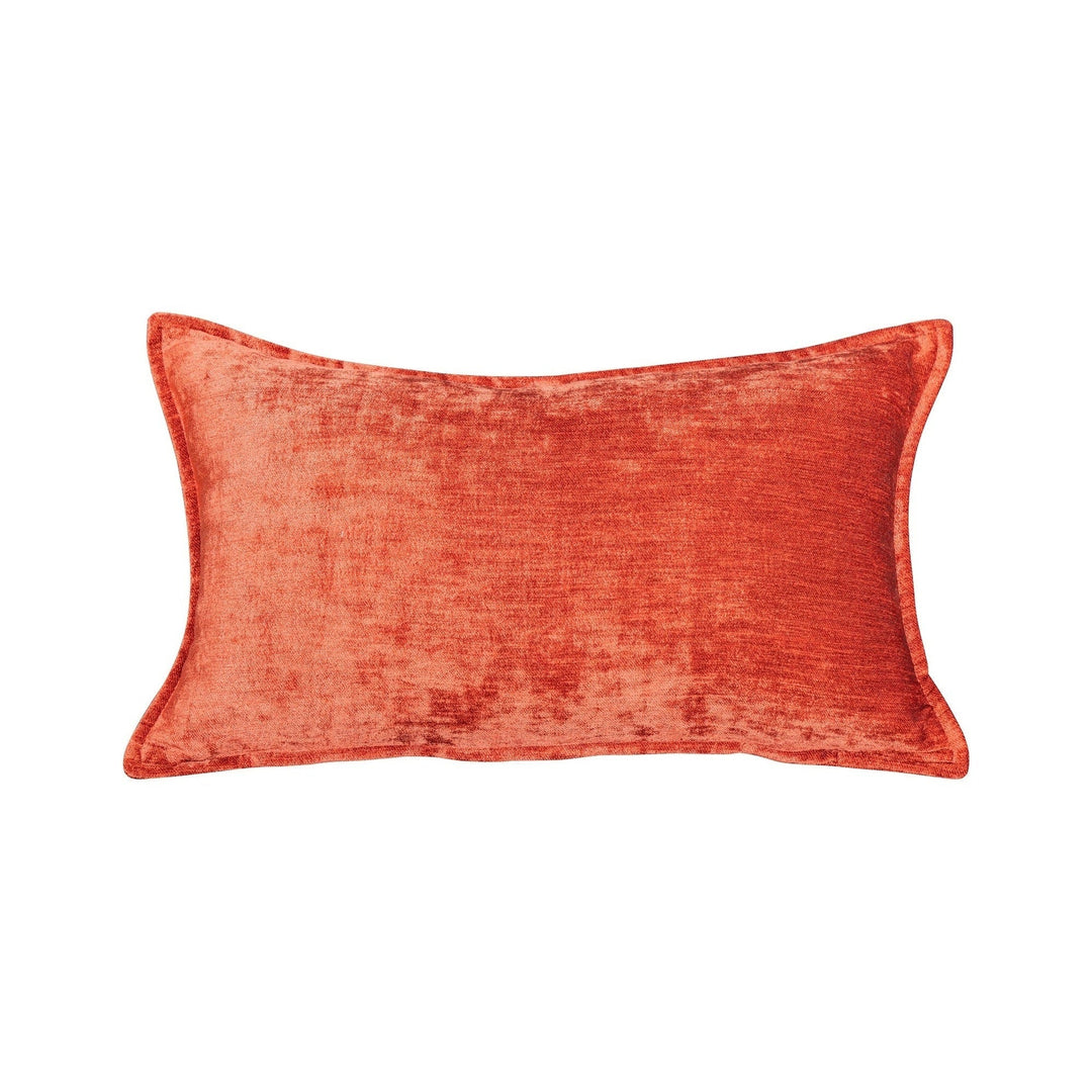 Terra Cotta cushion on a white background