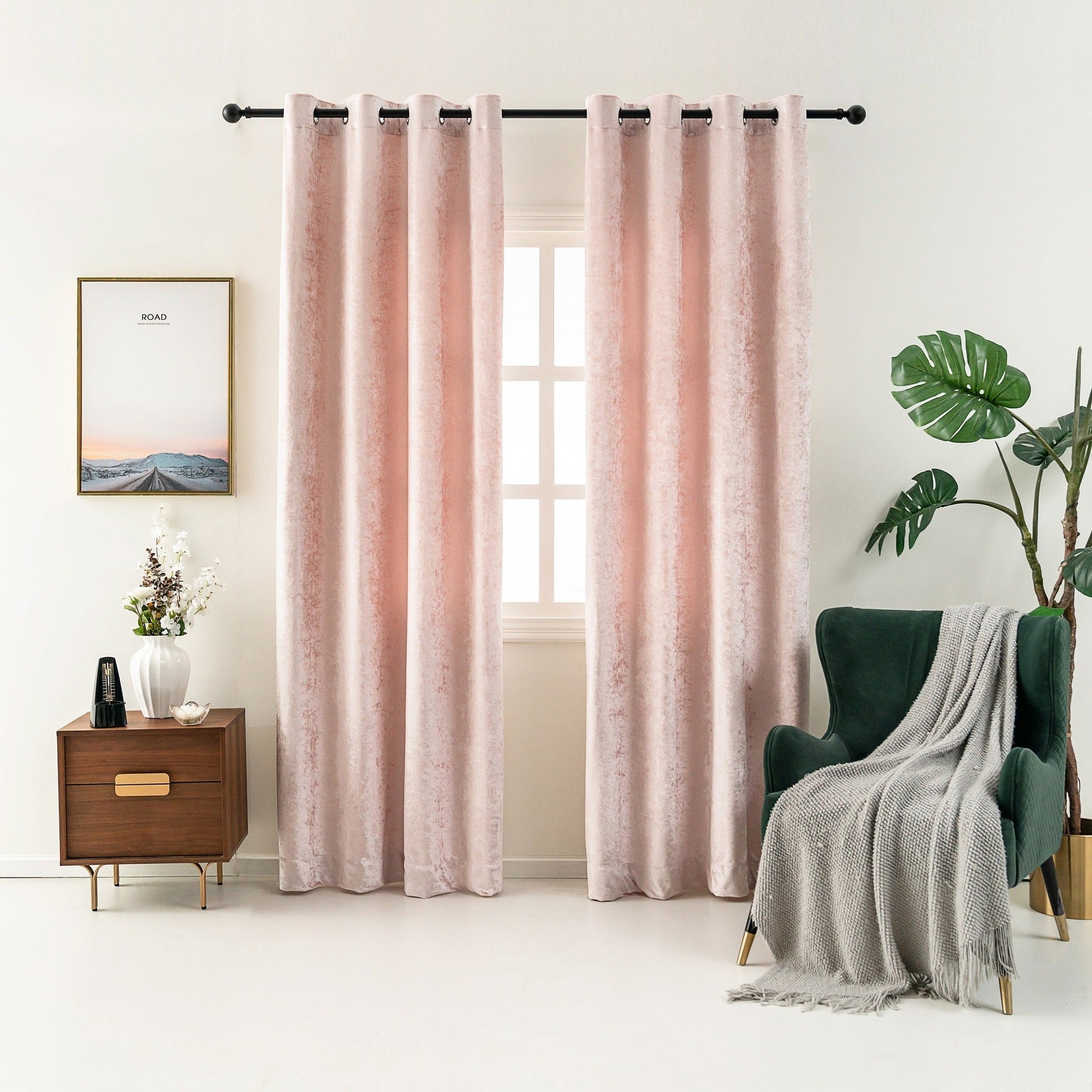 Oplence Lined Curtain 2PC