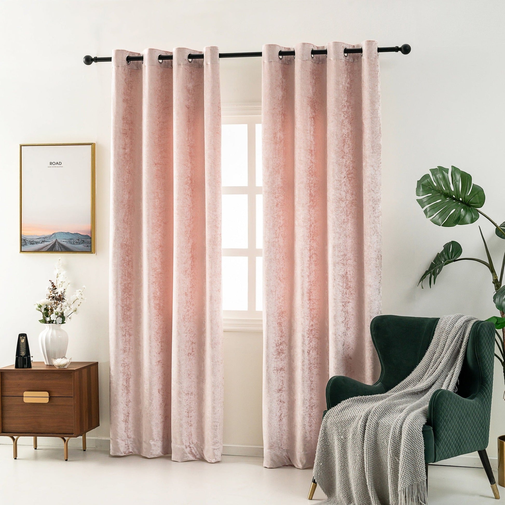 Oplence Lined Curtain 2PC
