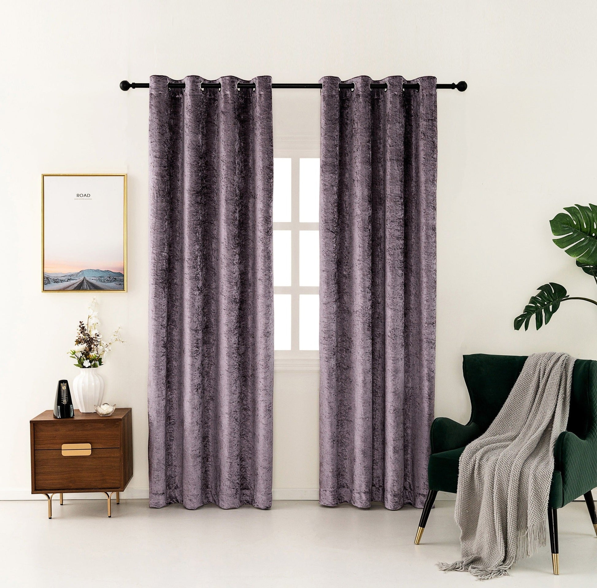 Oplence Lined Curtain 2PC