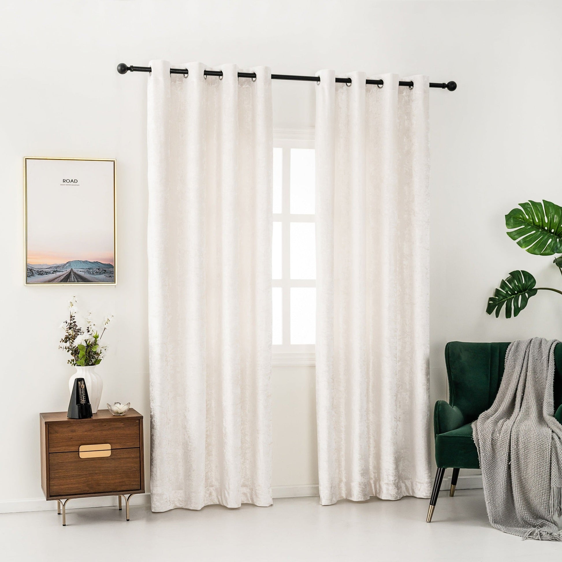 Oplence Lined Curtain 2PC
