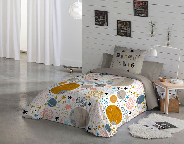 Juego de funda nórdica Perseo Twin de 2 piezas (66" de ancho x 86" de largo) Juego de funda nórdica