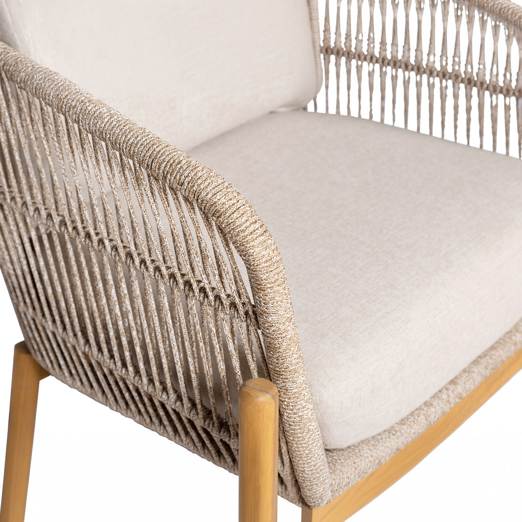 Portofino Outdoor Club Chair Natural