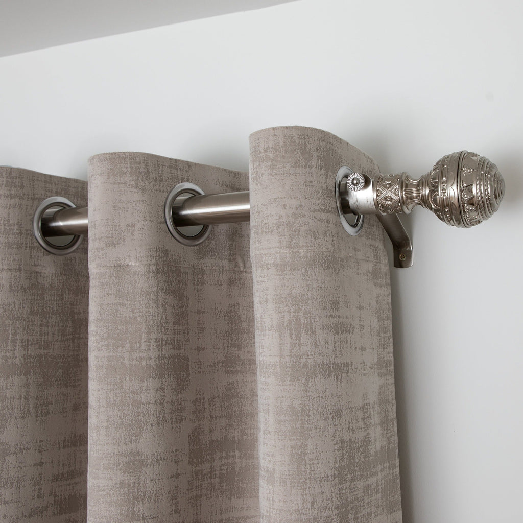 Ruvor Grey Curtain 2PC