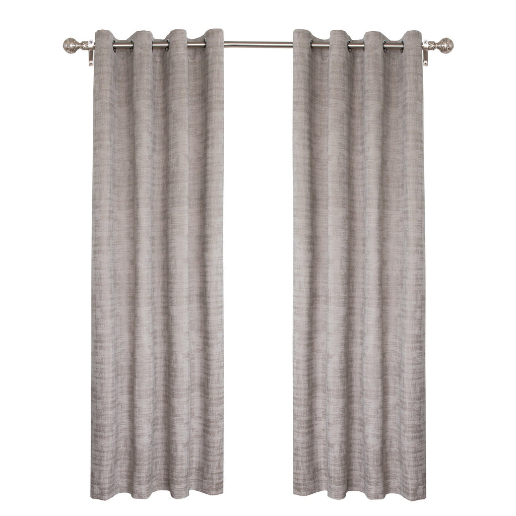 Ruvor Grey Curtain 2PC