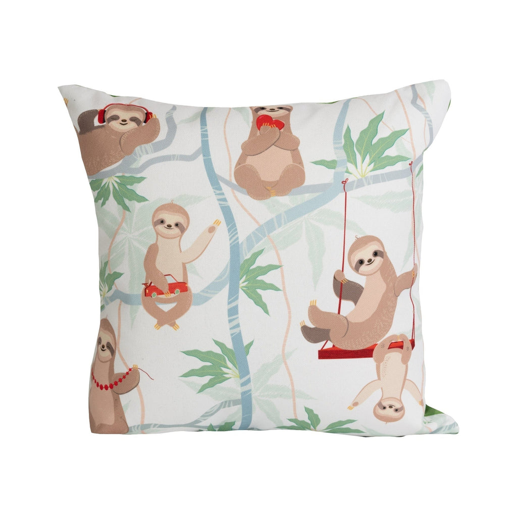 Coussin paresseux 16x16, lot de 2