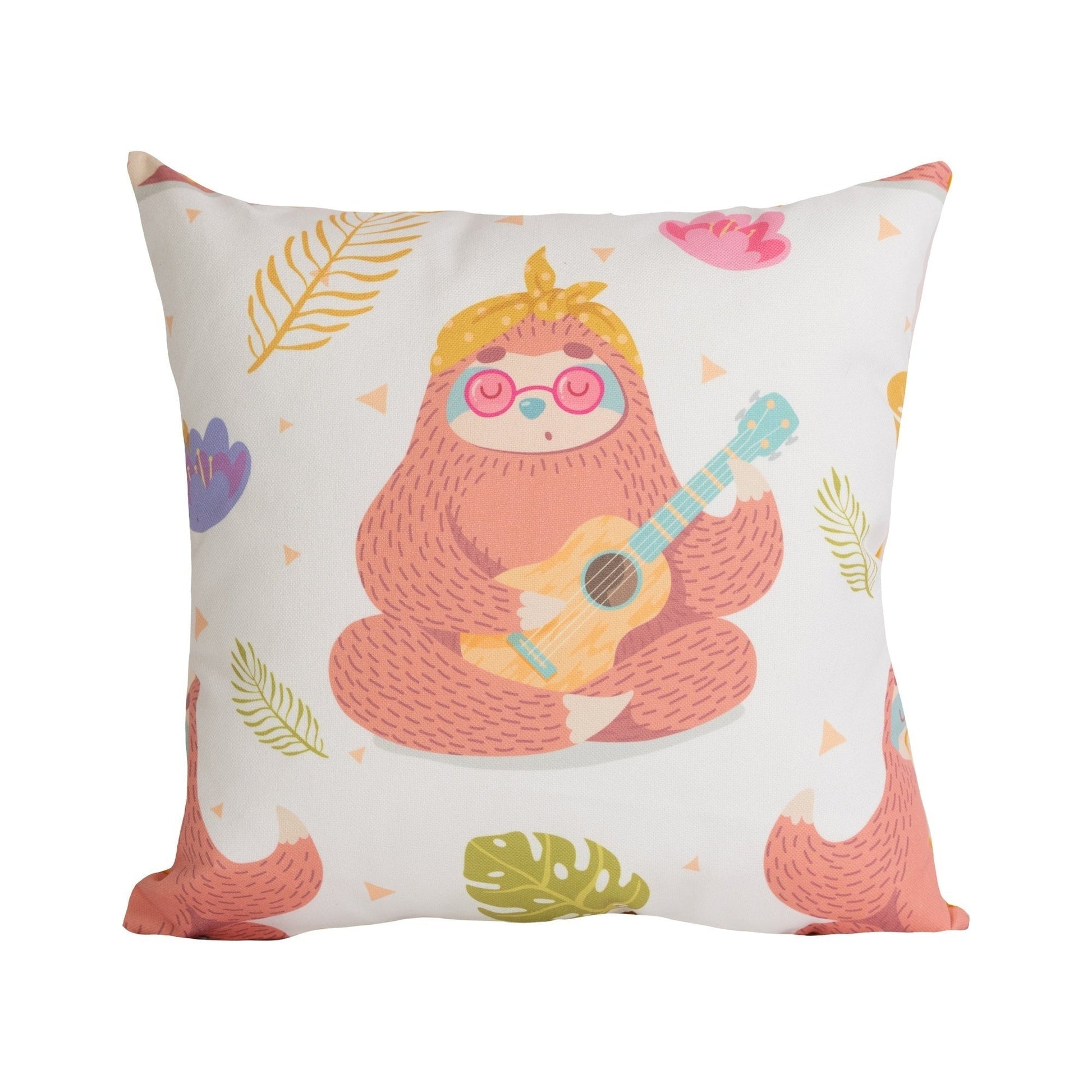 Coussin paresseux 16x16, lot de 2