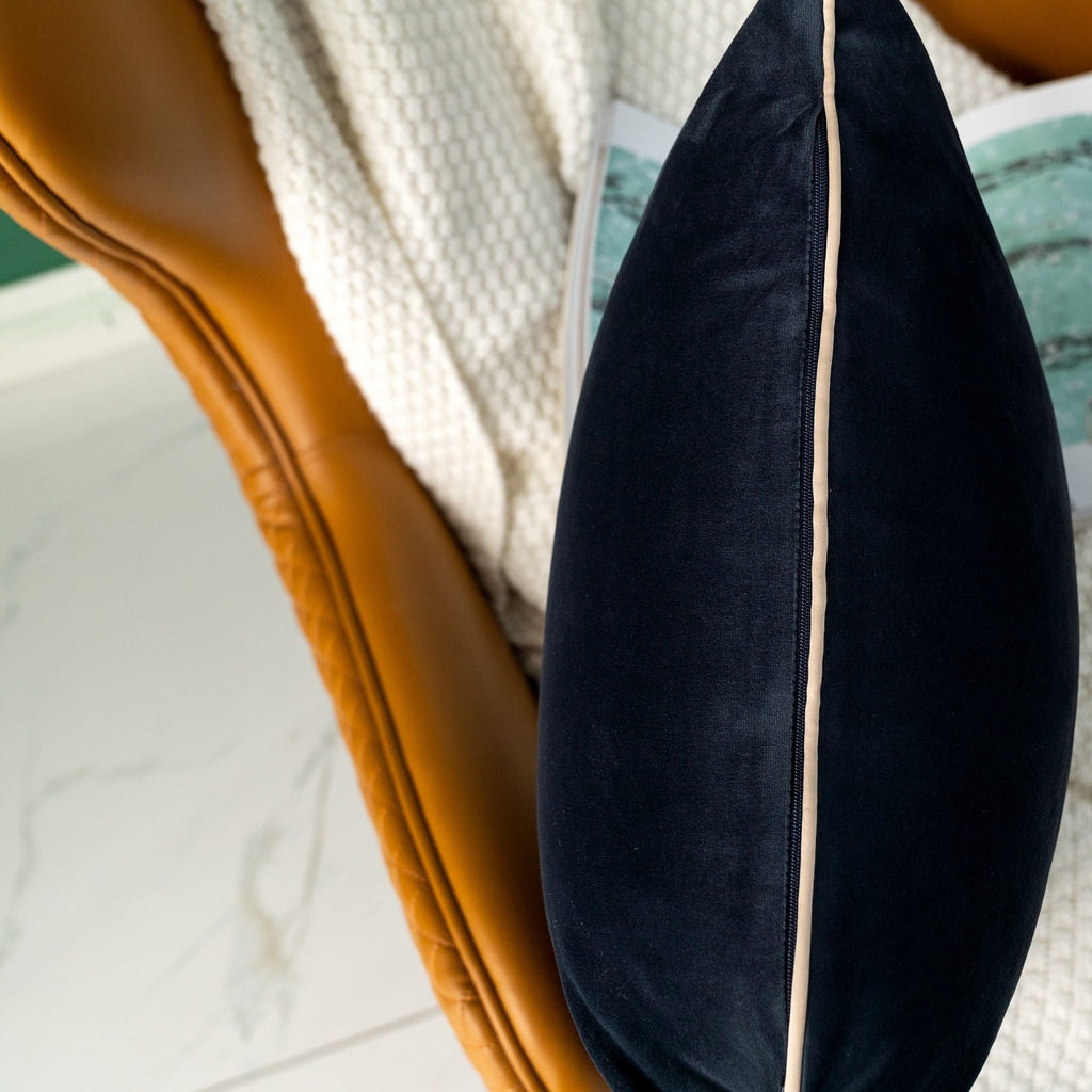 Solid Velvet Cushion 2PC