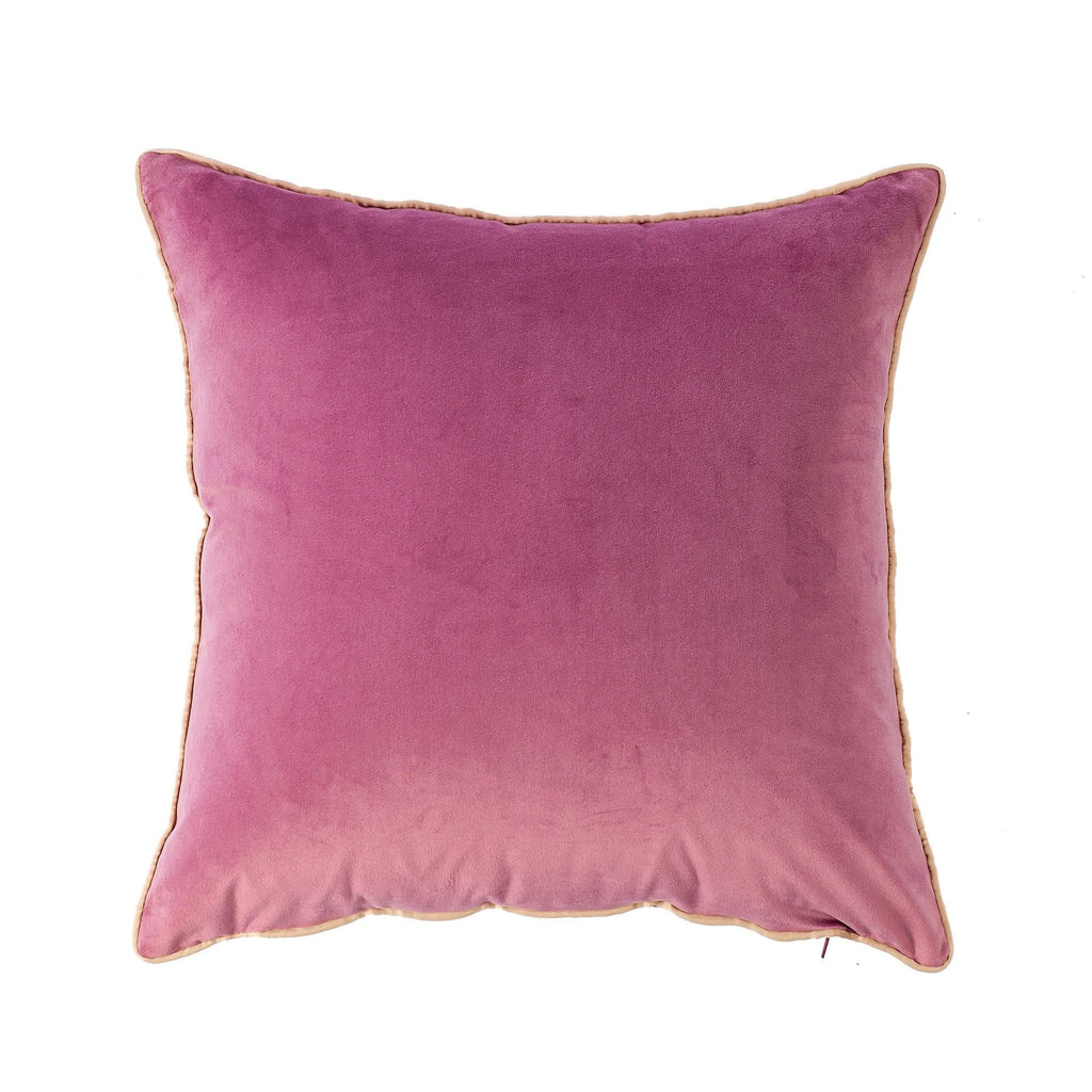 Solid Velvet Cushion 2PC