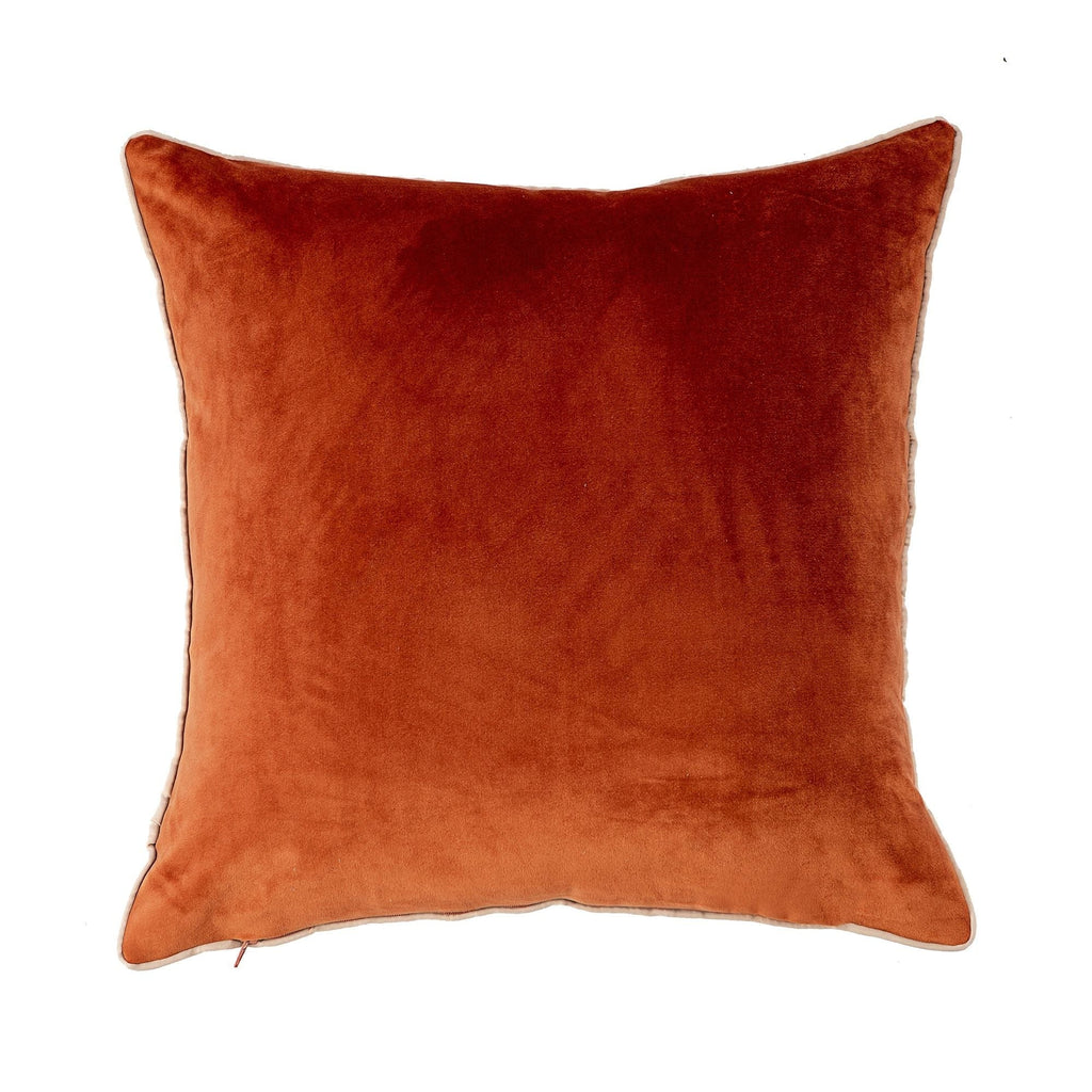 Solid Velvet Cushion 2PC