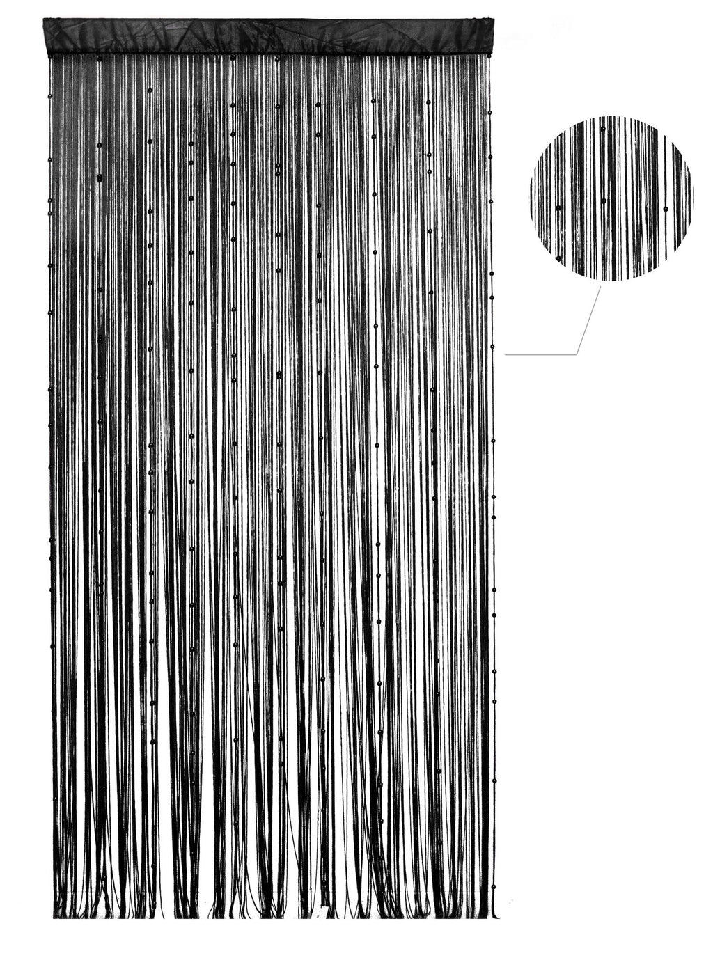 String Rod Pocket Panel 2PC