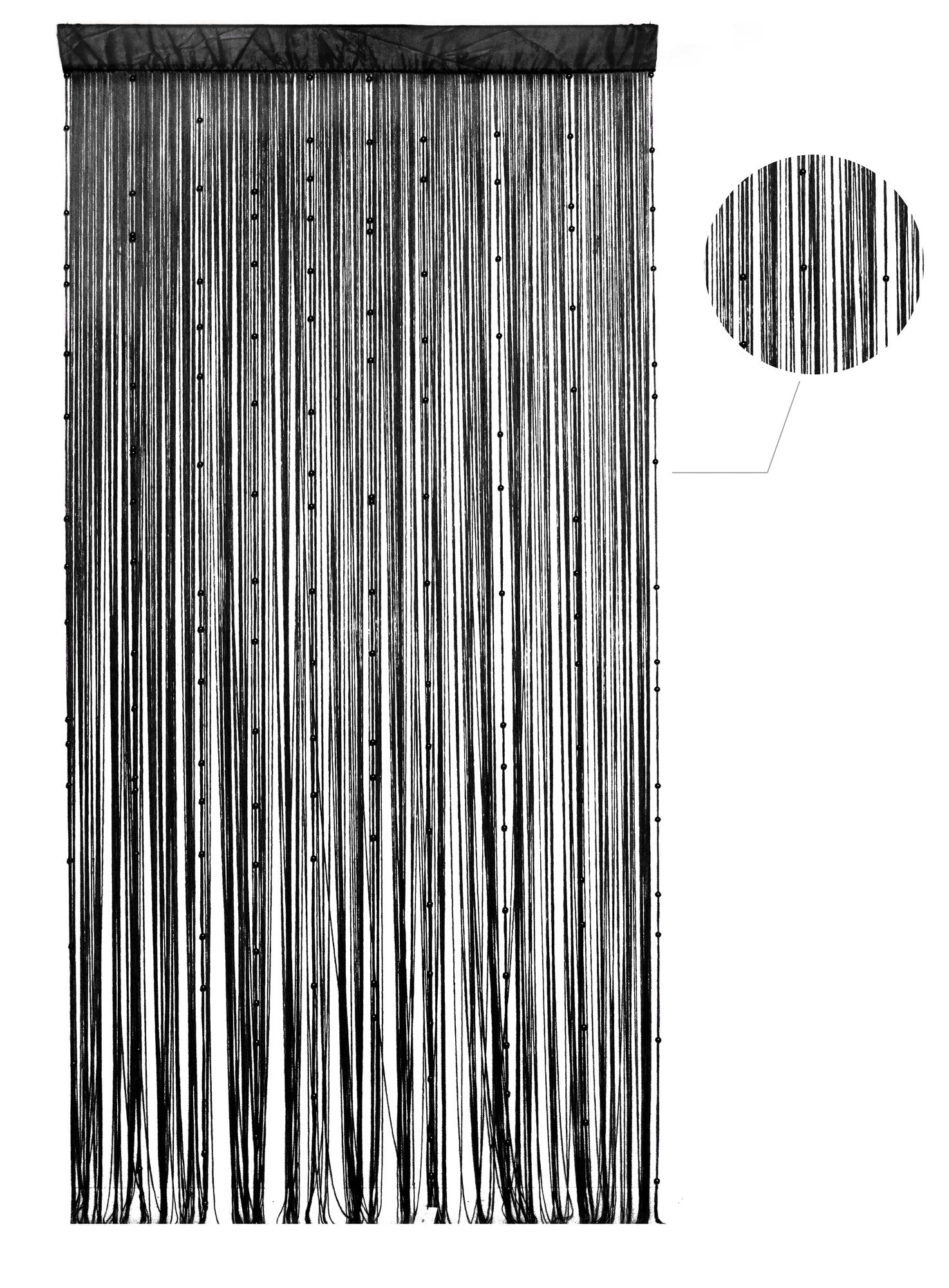 String Rod Pocket Panel 2PC