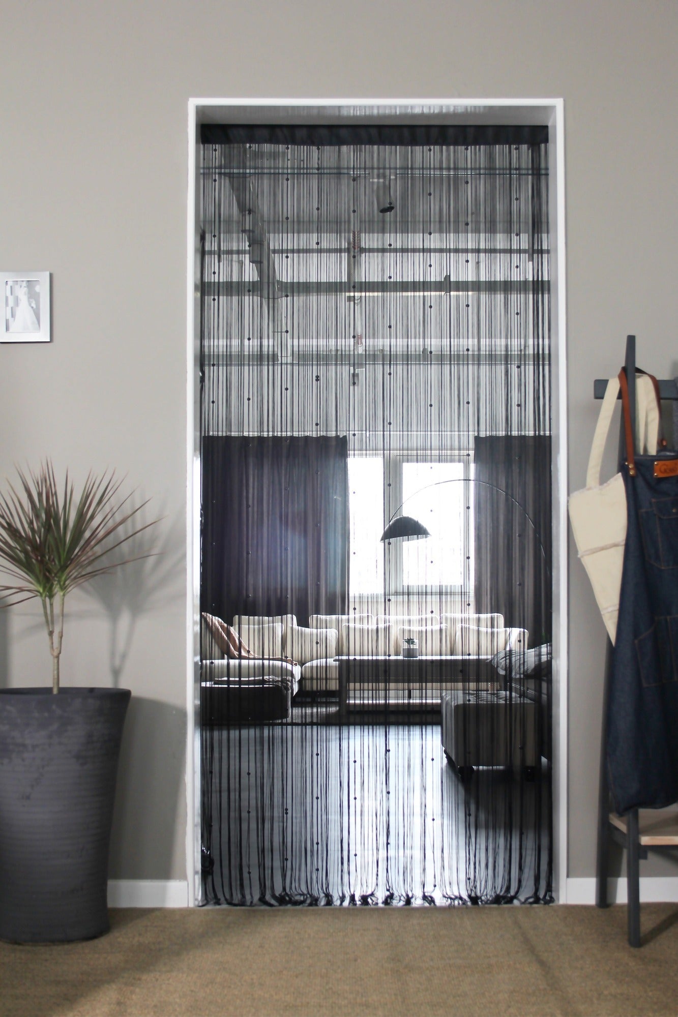 String Rod Pocket Panel 2PC