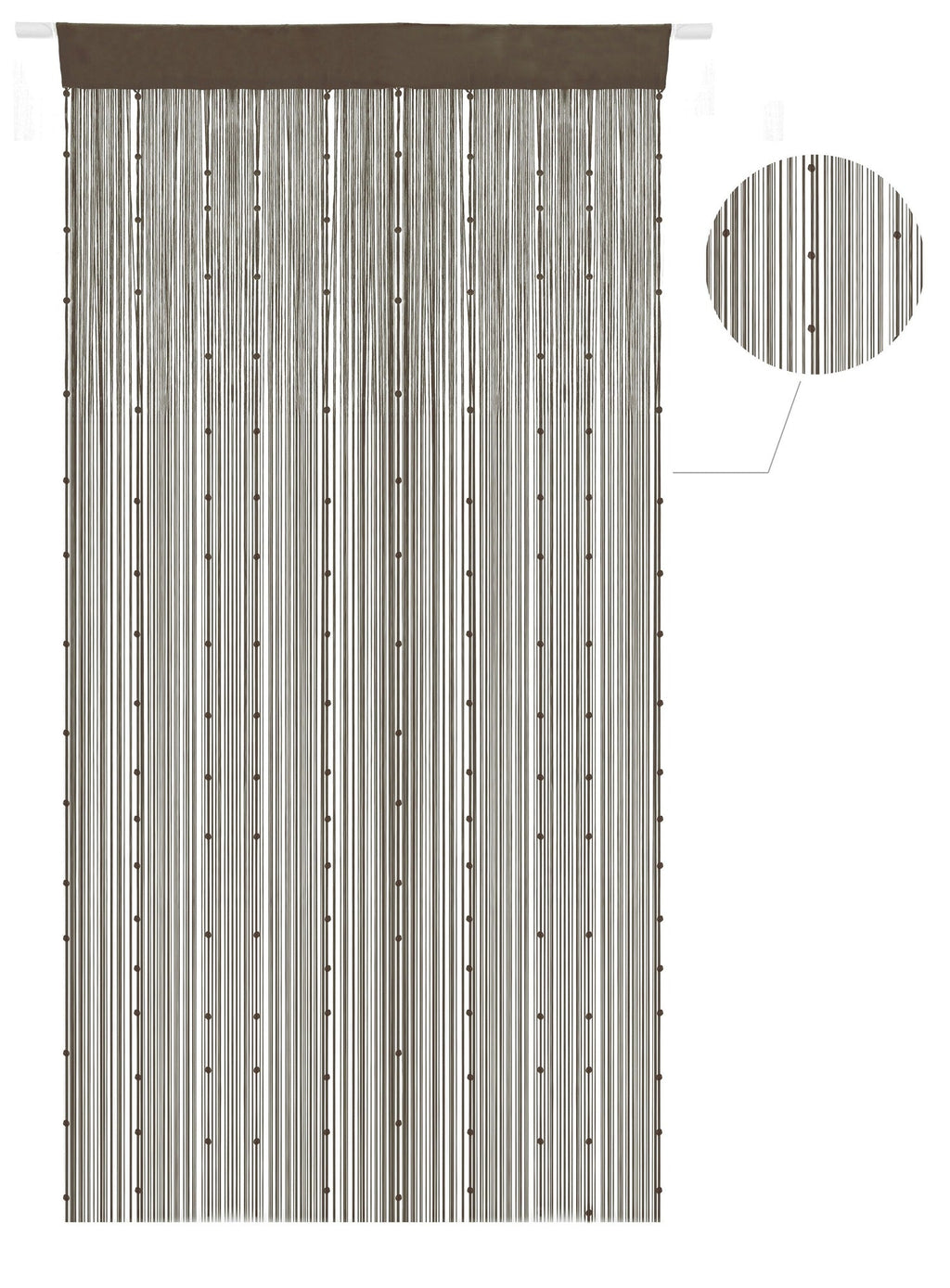 String Rod Pocket Panel 2PC