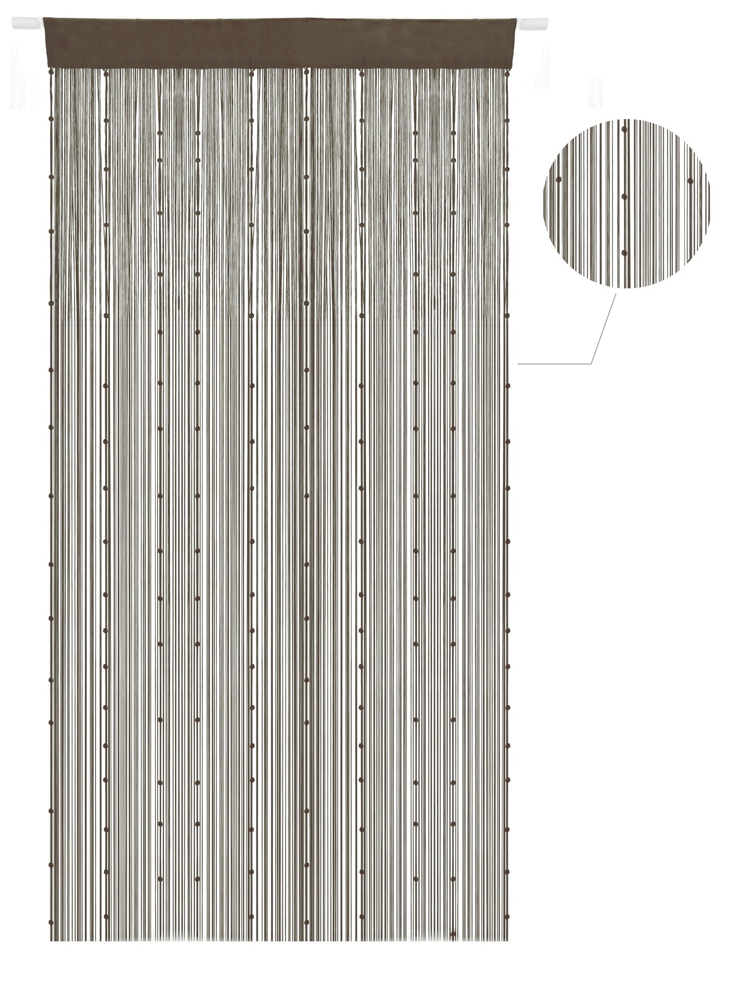 String Rod Pocket Panel 2PC