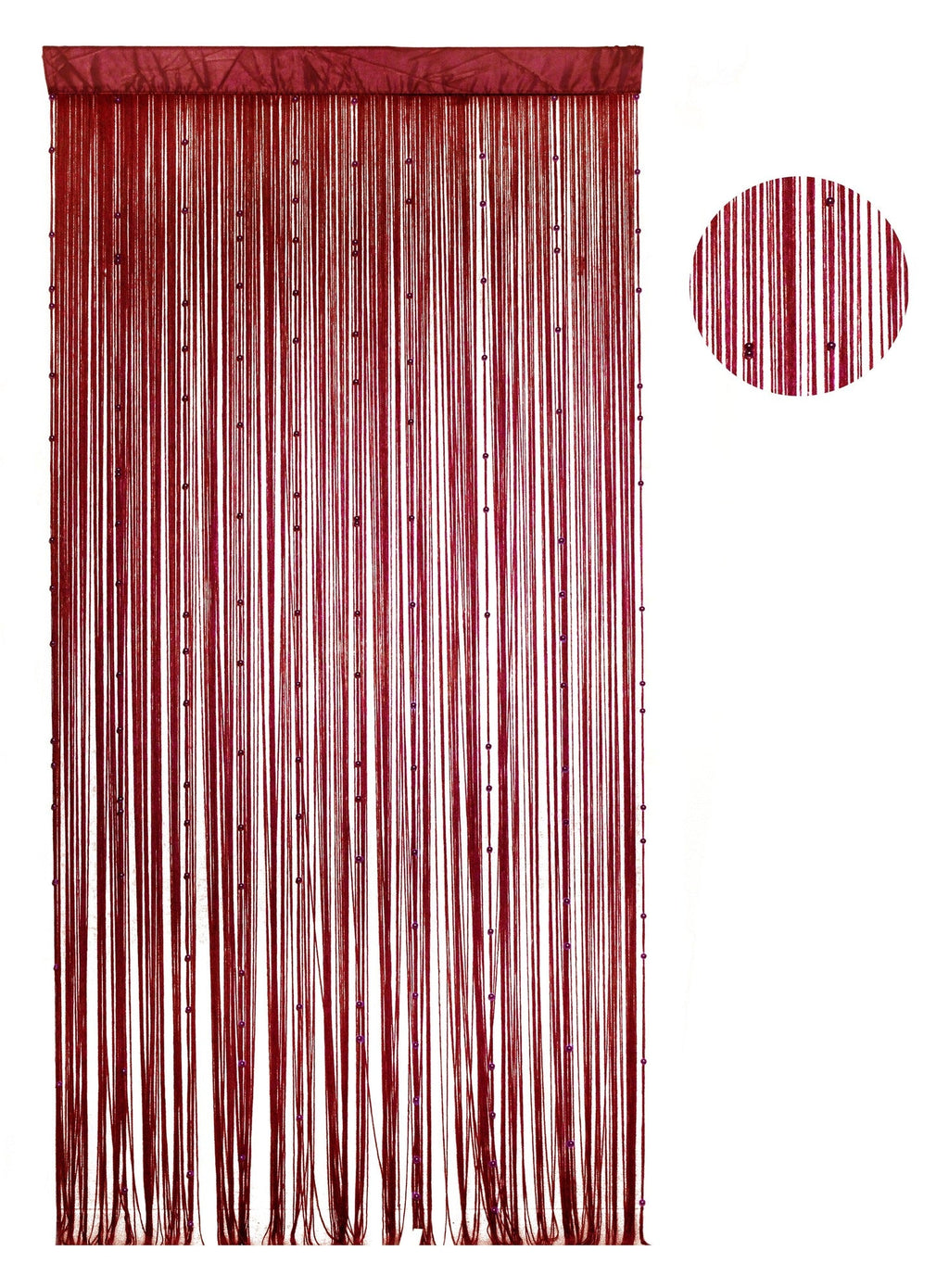 String Rod Pocket Panel 2PC