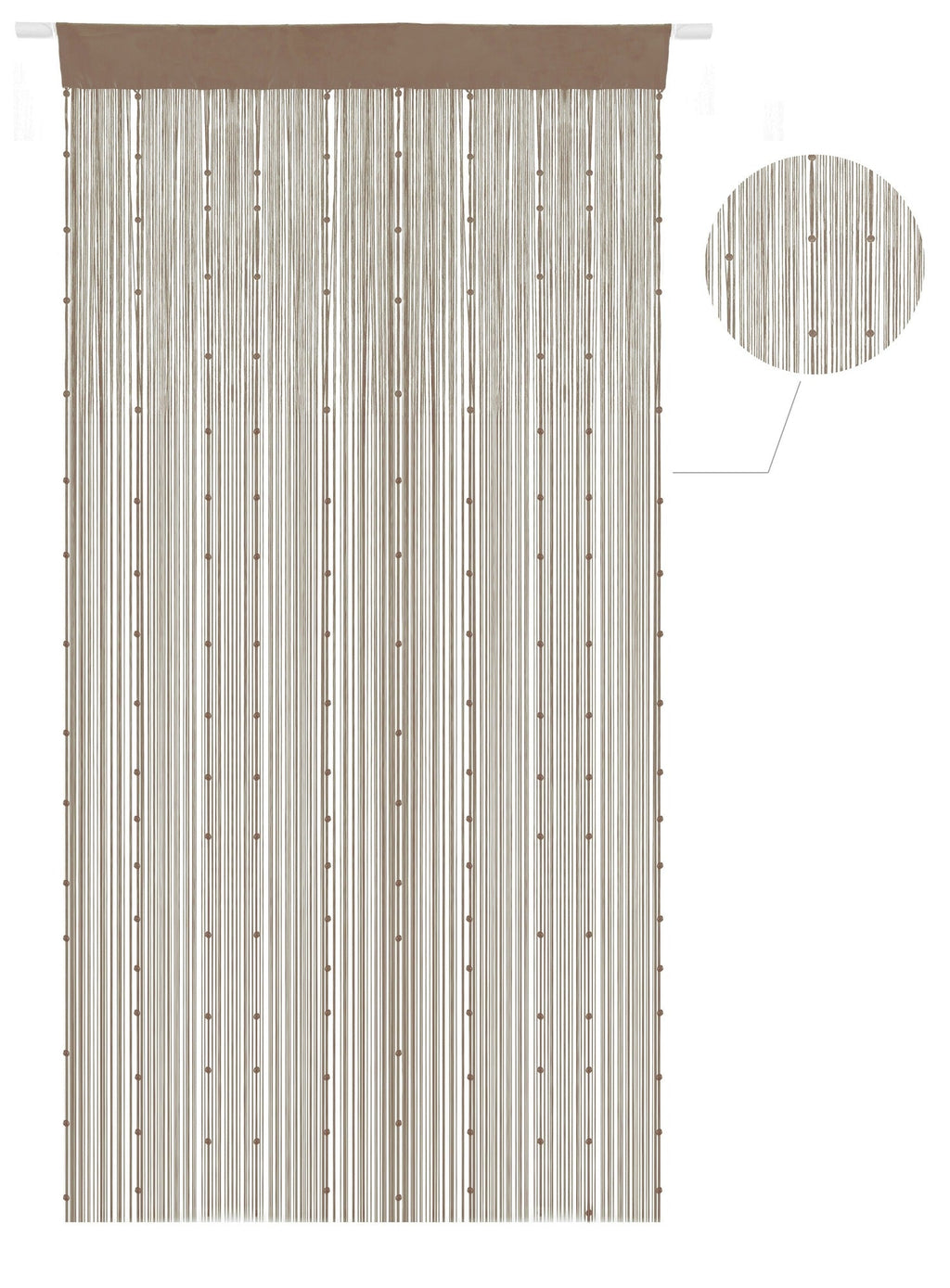 String Rod Pocket Panel 2PC