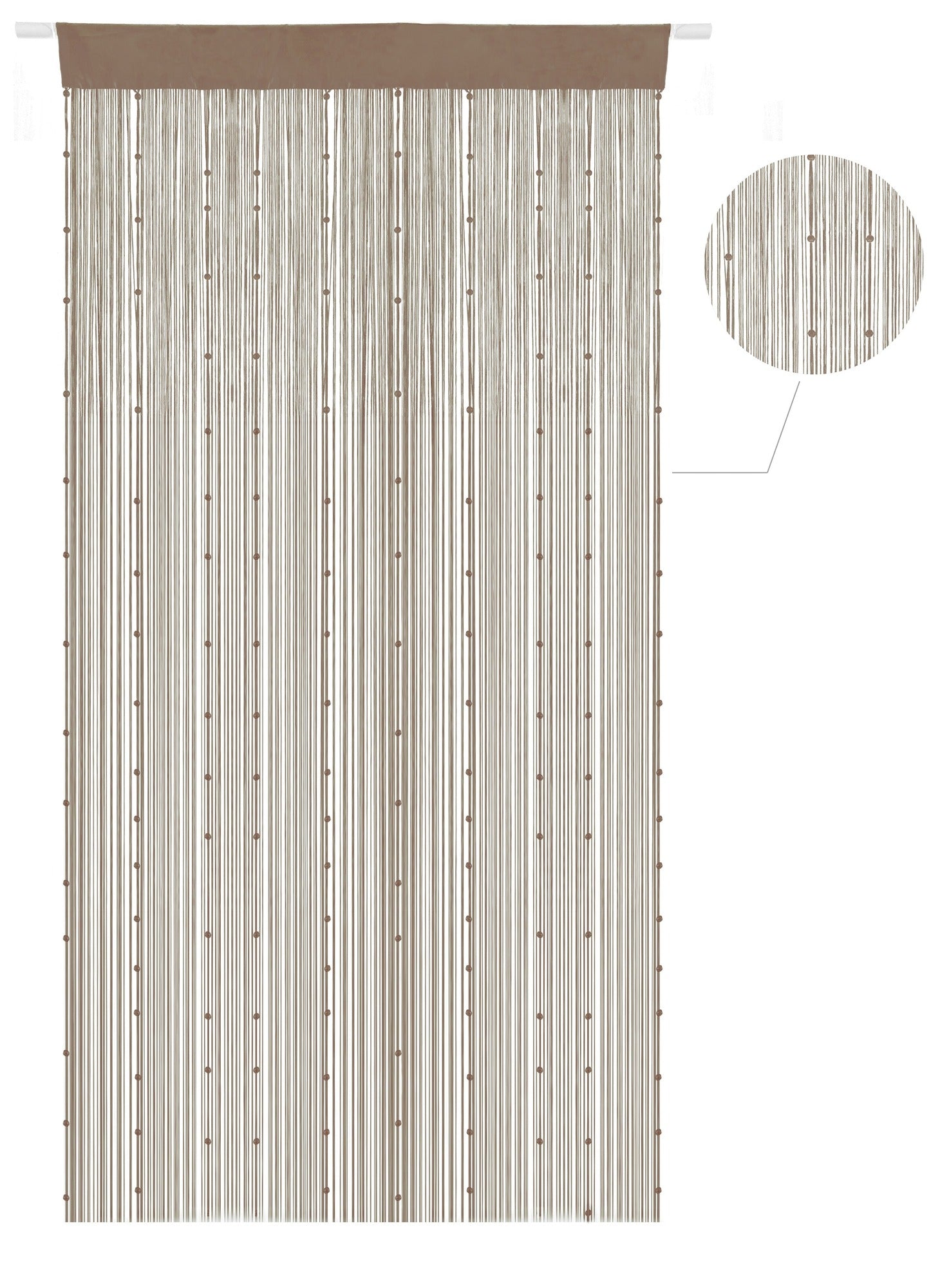 String Rod Pocket Panel 2PC