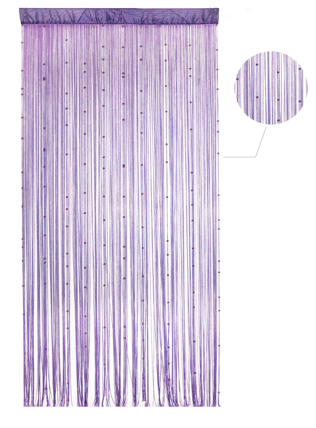 String Rod Pocket Panel 2PC