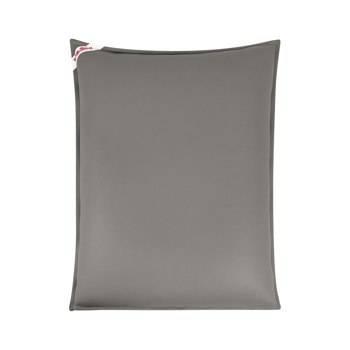 Gray pillow on a white background