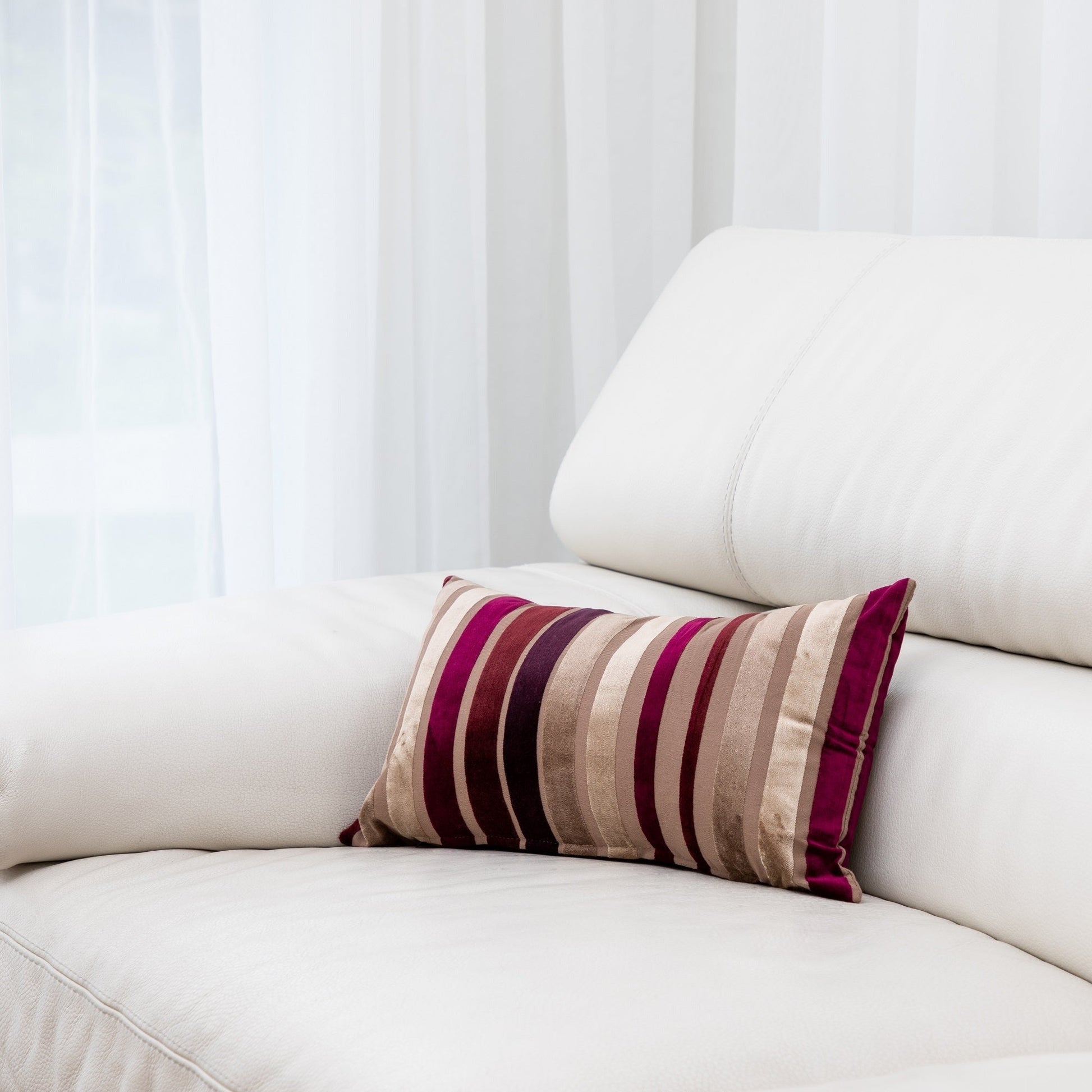 Velvet Stripe Cushion 2PC